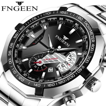 2024 Top Brand di Lusso Orologio di Moda Casual Militare Al Quarzo Sport Orologio Da Polso In Acciaio Pieno Impermeabile Orologio da Uomo Relogio Masculino platinumshop