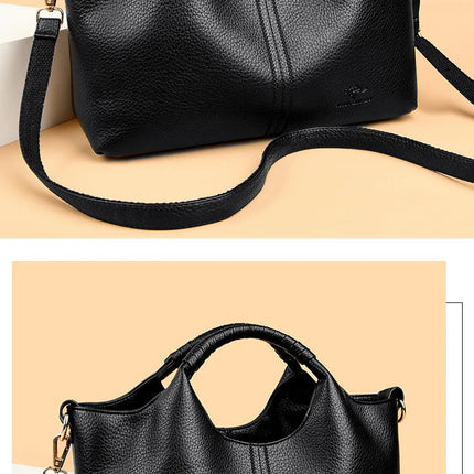 Trendy Crossbody Bag for Women Urban Minimalist Style PU Material Medium Size Zipper Opening Soft Shape Square Daily Match PlatiNum