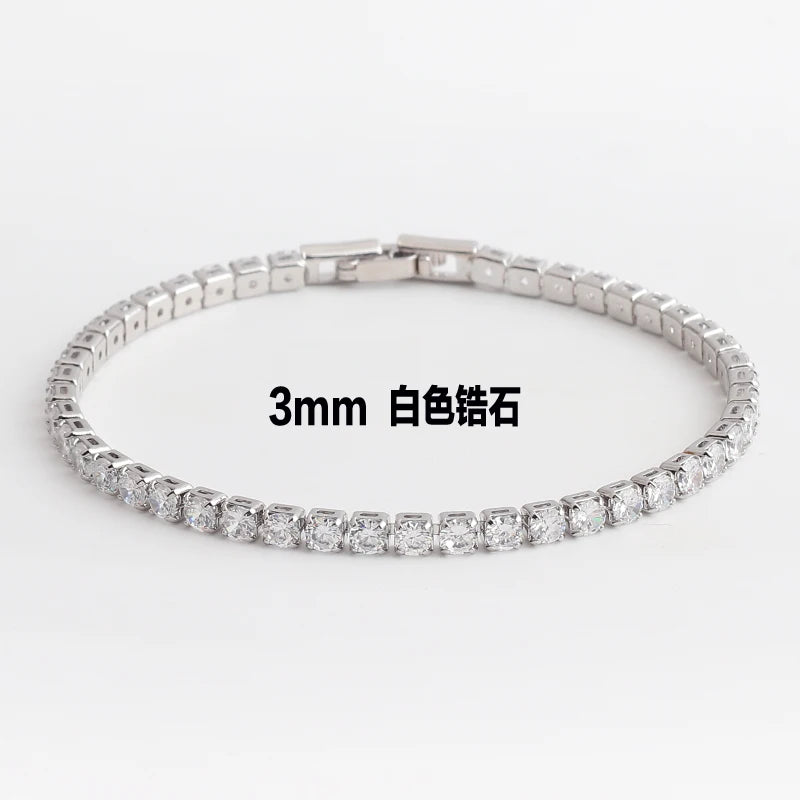 Collana girocollo sexy con zirconi cubici di lusso Collana con catena da tennis ghiacciata per donna Accessori per collo corto hiphop in cristallo Gioielli da sposa