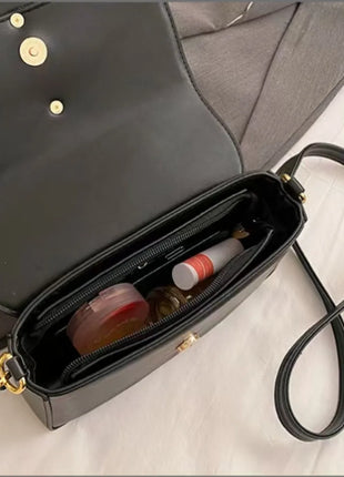 Borsa a tracolla da donna 2026 di nuova moda con catena, stile retrò, grande capacità, versatile, da portare sotto il braccio o a tracolla, piccola borsa quadrata