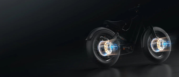 【Ultimo Modello 2026】eAhora-Romeo ll Bicicletta Elettrica 2500W Doppio Motore Batteria al Litio 52V60AH Bici Elettrica Fuoristrada Freni Idraulici Doppi e-bike