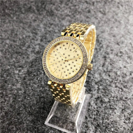 Orologi di Lusso in Cristallo per Donne, Marca di Moda, Orologio al Quarzo con Diamanti per Signore, Orologi da Polso Femminili in Acciaio, Relogio Feminino, Regalo platinumshop