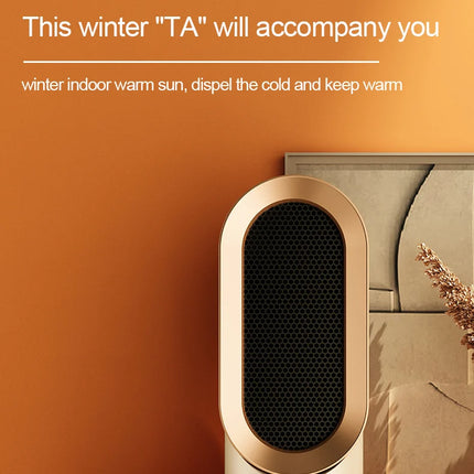 Portable Heater Electric Fan Heater Mini Radiator Desktop Warmer Machine For Winter PTC Ceramic Heating For Home Bedroom Office