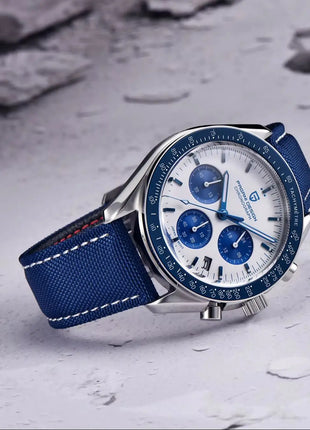 PAGANI DESIGN 2026 Nuovi Orologi da Uomo di Lusso, Orologio al Quarzo Sportivo con Cronografo, Data Automatica, Movimento Giapponese VK63, Vetro Zaffiro AR, Consegna Rapida dai Magazzini Europei