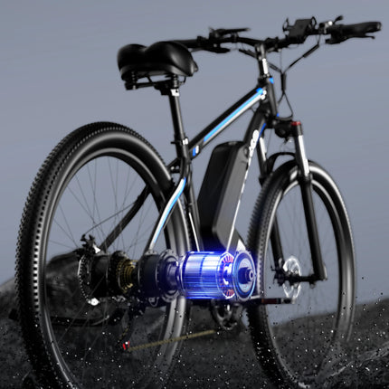 Bicicletta elettrica E8 29'' EBYCCO con motore da 48V 17.5Ah e pedalata assistita per il pendolarismo quotidiano