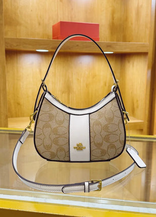 Borsa di lusso da donna 2026 Nuova borsa a tracolla diagonale a spalla singola stampata retrò in PU di alta qualità