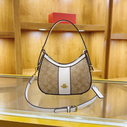 Borsa di lusso da donna 2026 Nuova borsa a tracolla diagonale a spalla singola stampata retrò in PU di alta qualità