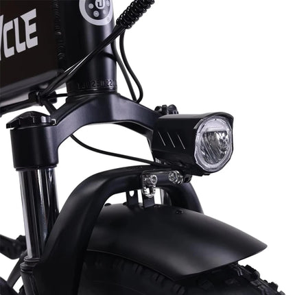 Univercycle B1 SATURNO Bici Elettrica Pieghevole 20" Pneumatico Largo Batteria Rimovibile 48V 13Ah Motore Senza Spazzole 250W Cambio a 7 Velocità Freno a Disco Idraulico 25 KM/H