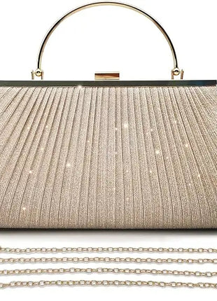 Pahajim Borse a tracolla Pochette glitterate da donna Borse da sera scintillanti Borsa con paillettes per matrimonio, festa, data, ballo di fine anno