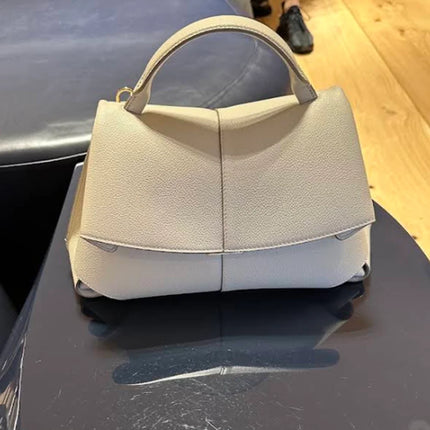 Elegante Borsa da Donna, Borsa Pratica di Alta Gamma per il Pendolarismo, Design Elegante con Pieghe, Borsa Quotidiana di Grande Capacità