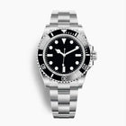 Men's Automatic Mechanical Watches in 904L Stainless Steel, Polished Case, Latest Fashion Style, Black-Blue Gradient Dial, Scratch-Resistant