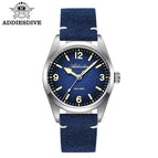 Blue Leather Strap