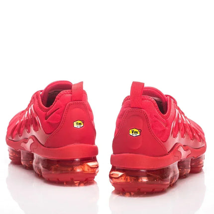 Nike Vapormax Plus TN Classic Red Air Cushion Men's and Women's Running Shoes Comfortable Lightweight Outdoor Sports Sneakers