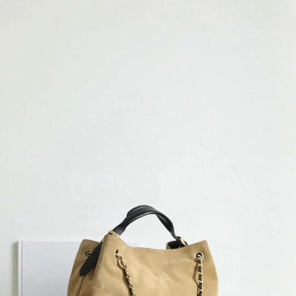Classic Brown Satchel Bag with Detachable Strap, High-Quality Leather Shoulder Bag for Ladies PlatiNum