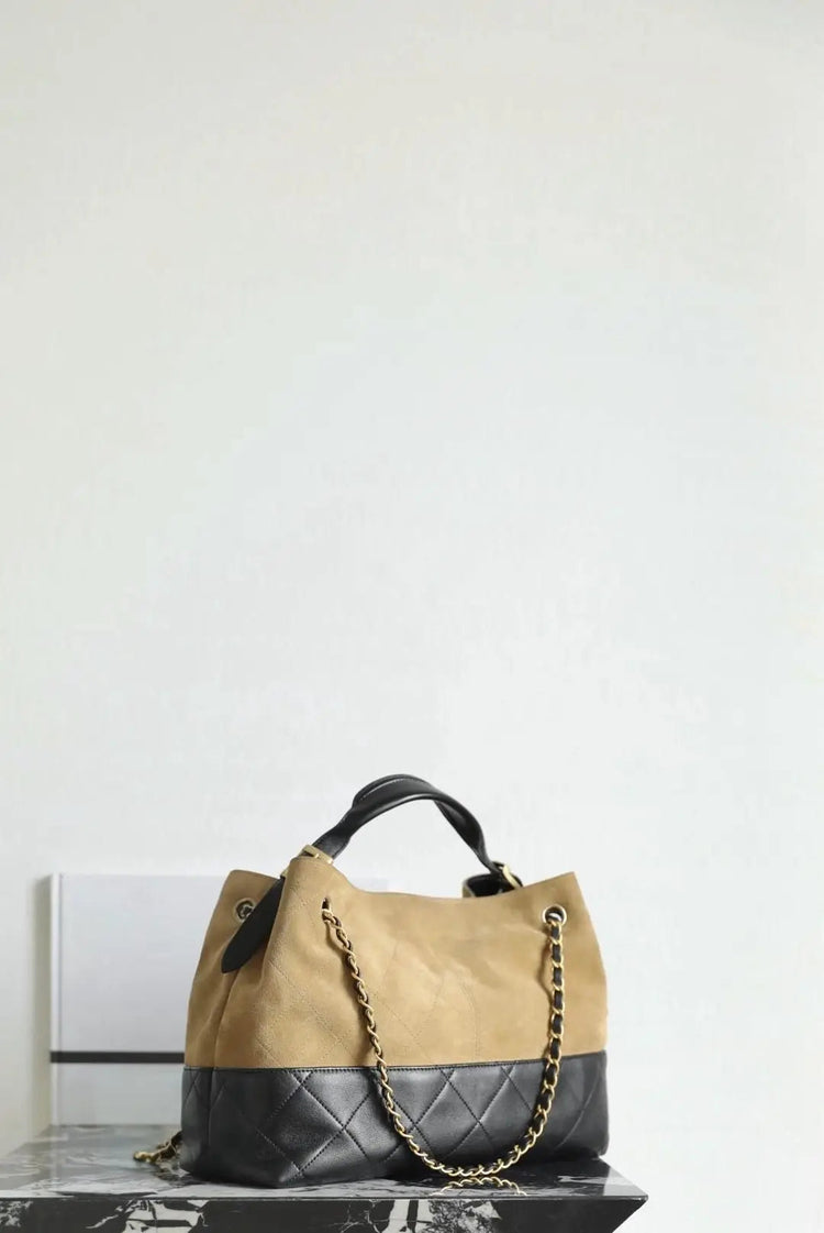 Classic Brown Satchel Bag with Detachable Strap, High-Quality Leather Shoulder Bag for Ladies PlatiNum