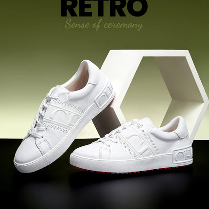 Fashion Classic Women's New Casual Shoes Comfortable Women's 2026 Flat White Shoes