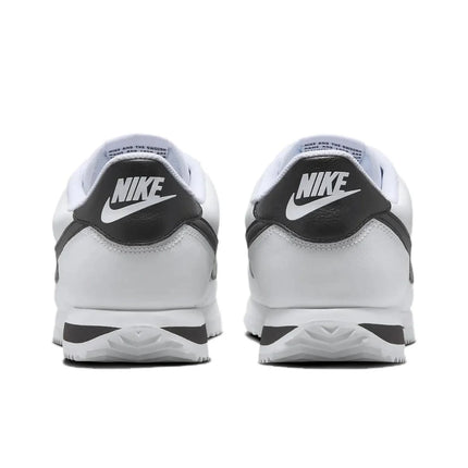 Nike Cortez Scarpe Casual Basse in Pelle Antiscivolo e Resistenti all'Abrasione da Donna Bianco Nero DN1791-107
