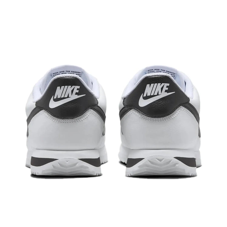 Nike Cortez Scarpe Casual Basse in Pelle Antiscivolo e Resistenti all'Abrasione da Donna Bianco Nero DN1791-107