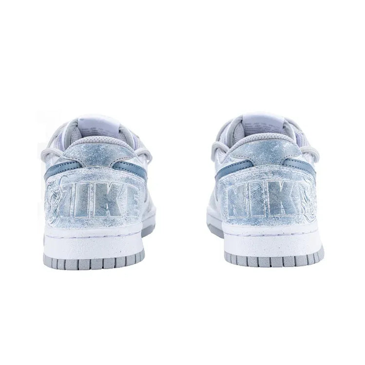 Custom Sneakers Nike Big "Tide Wave & Cloud" Chinese Ink Graffiti Retro Low-Top Men's Skate Shoes