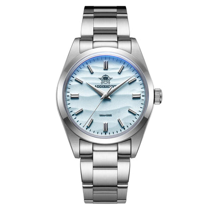 ADDIESDIVE 36mm Men Watch Desert Dial Bubble Mirror Pot Cover Glass 10Bar Waterproof AD2030 Quartz Watch