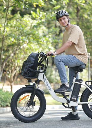 UNIVERCYCLE B5 VENERE Bici Elettrica per Adulti Motore 250W 25KM/H Batteria Rimovibile 48V 13AH Pneumatici Largi 20 Pollici E-Bike Freni a Disco Idraulici Telaio a Passo Basso Bici Elettrica per Pendolari Lunga Autonomia 55KM