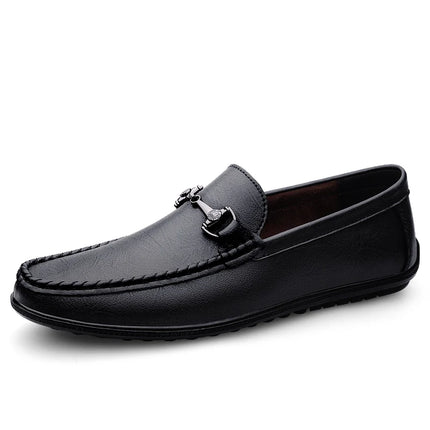 Mocassini di lusso da uomo estivi Scarpe slip on in pelle Mocassini traspiranti bianchi Scarpe casual Mocasines Hombre