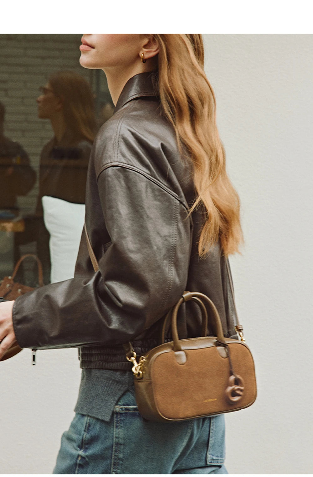 LA FESTIN Original Brand 2025 New Handbag Women Fashion Designer Shoulder Crossbody Bag lady Leather Bag Classic Retro Bag