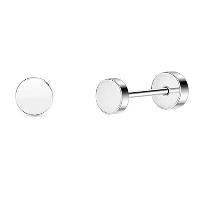 2 pz/set In Acciaio Inox Cuore Luna Earbone Della Vite Della Vite Della Sfera Orecchini con perno per Le Donne di Modo Dell'orecchio Trago Cartilagine Body Piercing platinumshop