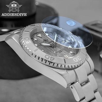 ADDIESDIVE AD2087 Men Watch Waterproof 20Bar Driver Sapphire Glass BGW9 Luminous Reloj Hombre NH35 Automatic Mechanical Watch
