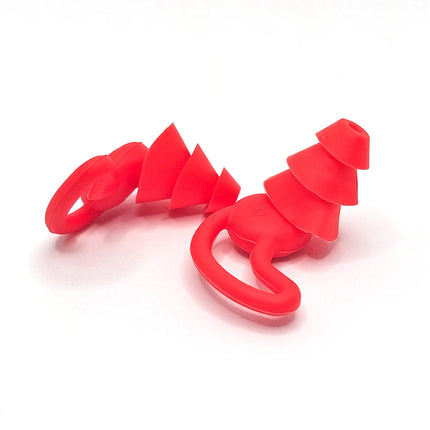 Tappi per Orecchie da Nuoto in Silicone, Protezioni Auricolari Impermeabili a 3 Strati, Tappi Morbidi Antirumore per Adulti