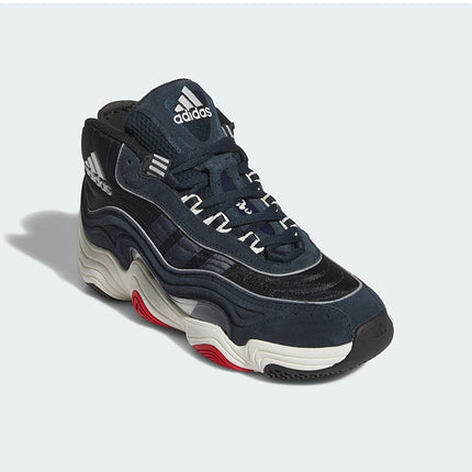 Scarpe da basket ammortizzate durevoli mid-top da uomo originali Adidas a tre strisce ufficiali IF2100