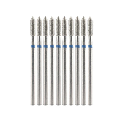 10Pcs Diamond Milling Cutter For Manicure Electric Nail Drill Bits Accessory Pedicure Machine Nail File Gel Remover Tool uñas Accesorios Y Herramientas