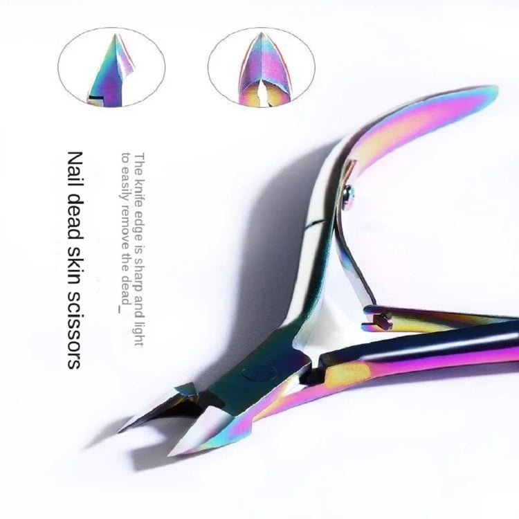 1Pcs Colorful Cuticle Nipper Clipper Dead Skin Remover Plier Clear Nail Art Tool for Home Beauty Salon Manicure Accessory