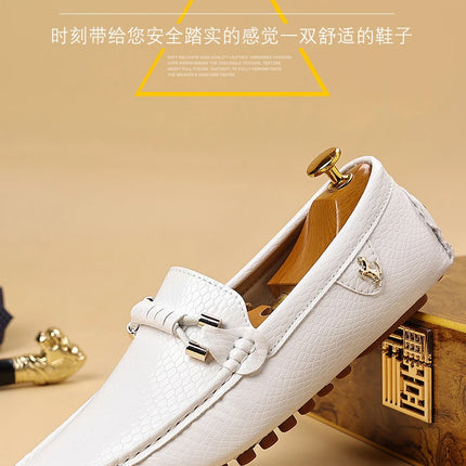 Scarpe casual da uomo nere classiche, comode scarpe basse in pelle PU da uomo, scarpe leggere senza lacci, scarpe da guida da uomo
