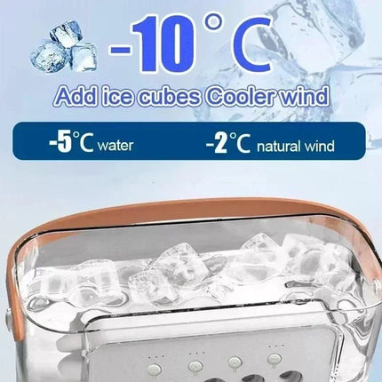 Nuovo 3 in 1 ventilatore condizionatore d'aria domestico mini dispositivo di raffreddamento dell'aria LED luce notturna umidificatore portatile ventola di regolazione dell'aria ufficio casa ventilatore