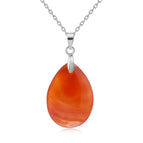 Silver-Carnelian