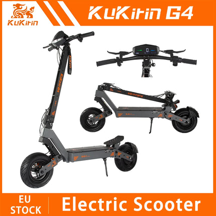 Monopattino Elettrico Pieghevole KuKirin G4, Motore 2000W, Batteria 60V 20AH, Autonomia 70km, Scooter Elettrico per Tutti i Terreni