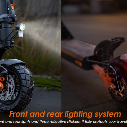 Monopattino elettrico Kukirin G2 Pro（ABE） per il trasporto urbano, motore da 500W, batteria da 48V 15.6Ah, pneumatici da 9 pollici, monopattino elettrico portatile