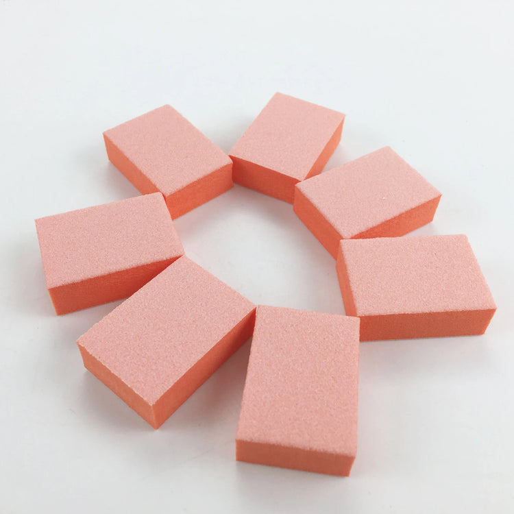7500Pcs/Carton Mini Nail Sponge Nail File Buffer BlockPedicure Manicure Makeup Art