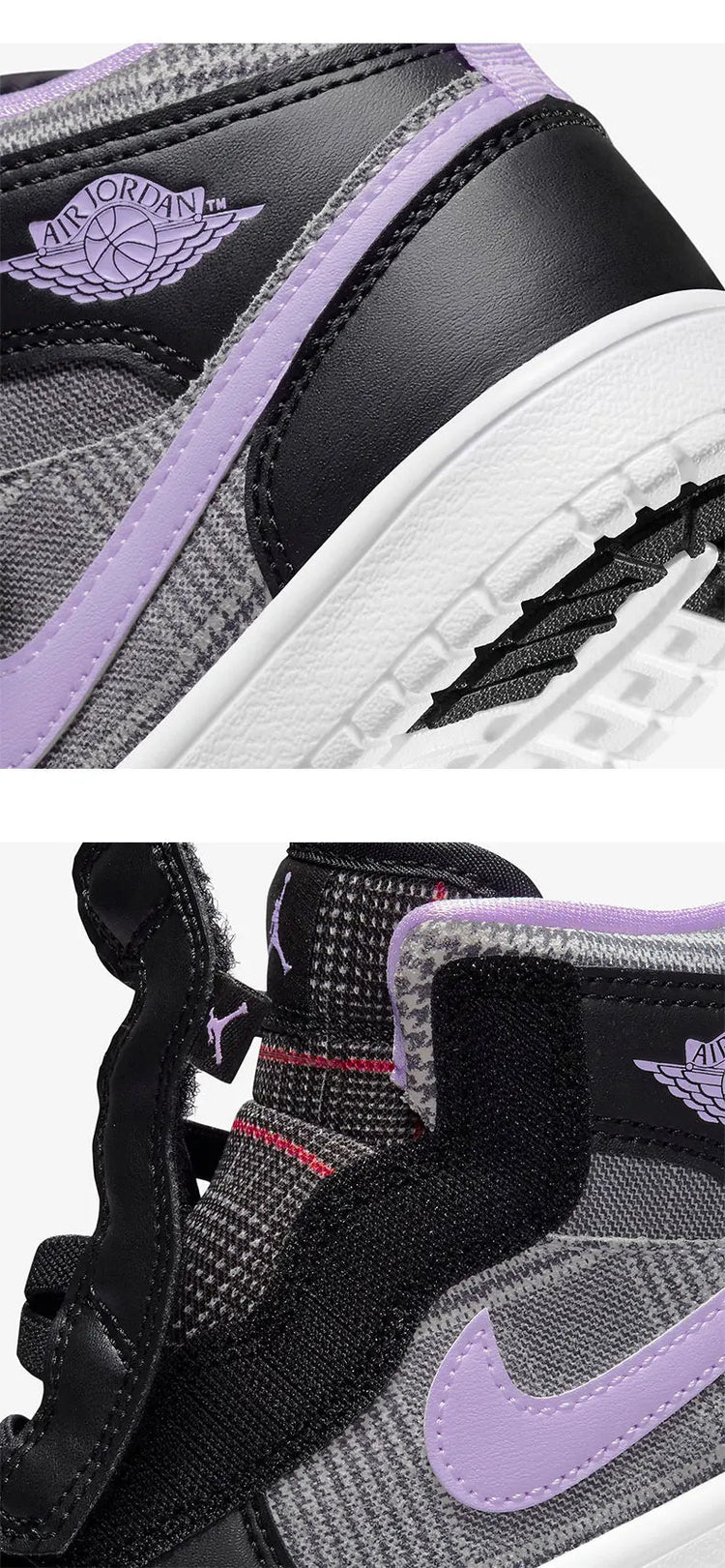 Nike originali JORDAN 1 MID ALT SE scarpe sportive per bambini e donne DO2493-015 platinumshop