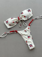 Micro Bikini 2026 Women's Swimsuit New Print Halter Bikini Brazilian Biquini Female Thong Party Beachwear