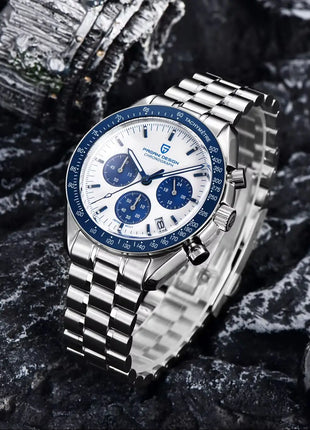 PAGANI DESIGN 2026 Nuovi Orologi da Uomo di Lusso, Orologio al Quarzo Sportivo con Cronografo, Data Automatica, Movimento Giapponese VK63, Vetro Zaffiro AR, Consegna Rapida dai Magazzini Europei