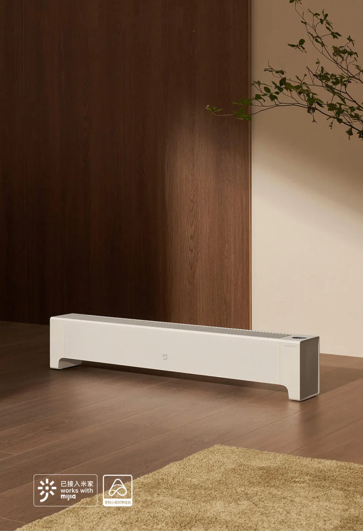 MIJIA Graphene Baseboard Heaters 2nd,Constant Temperature,5S Rapid Heating,2200W Timer Setting,CN Version With Adapter