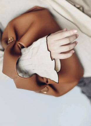 Borsa a Tracolla di Lusso da Donna Designer Autunno/Inverno 2025 – Con Motivo Lychee e Dettaglio a Nuvola sulle Spalle