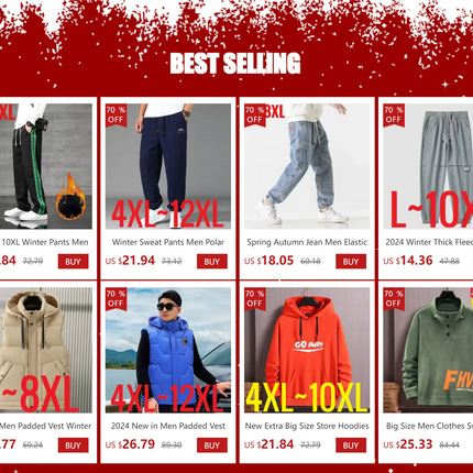 Big Size Men Padded Vest Winter Hooded Zip-up Sleeveless Jacket Padding Golf Cotton Waistcoat Work Warm Large Pocket Plus 8XL