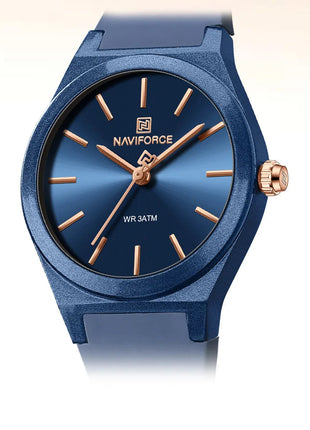 NAVIFORCE 2025 Orologi moda donna Orologio al quarzo Sport Cinturino in silicone Orologi da polso da donna Orologio semplice Regalo relogios feminino platinumshop