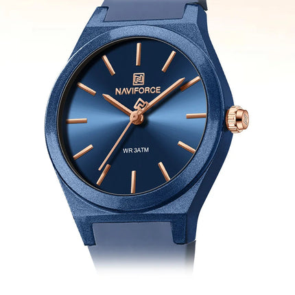 NAVIFORCE 2025 Orologi moda donna Orologio al quarzo Sport Cinturino in silicone Orologi da polso da donna Orologio semplice Regalo relogios feminino platinumshop