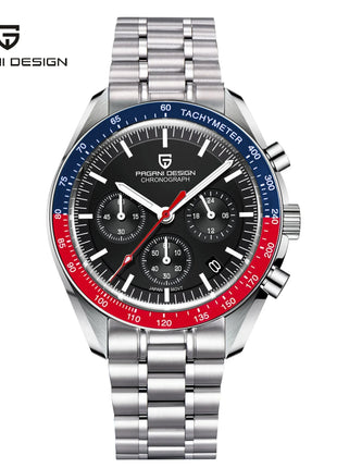 PAGANI DESIGN AK Project Mars Orologi da uomo Orologio al quarzo di lusso superiore da uomo AR Sapphire Speed Cronografo sportivo con data automatica