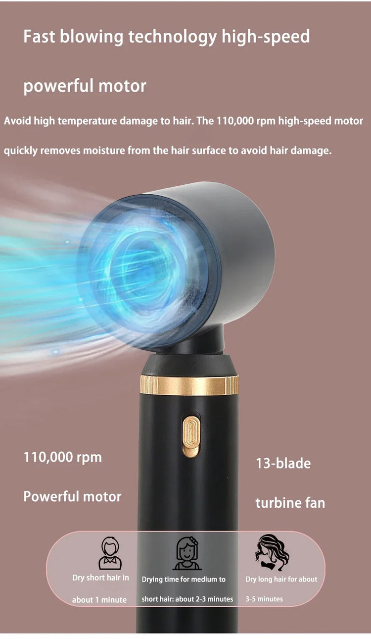 5 in 1 Hair Dryer Brush Hot Comb Set Professional Curling Iron Hair Straightener Styling Tool Air Styling Hair Dryer Household