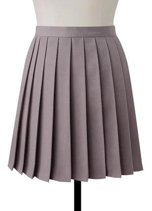 Gonna longuette a pieghe a vita alta da donna Y2k Estate al ginocchio stile preppy Harajuku Hot Street School Cosplay Casual Faldas femminili